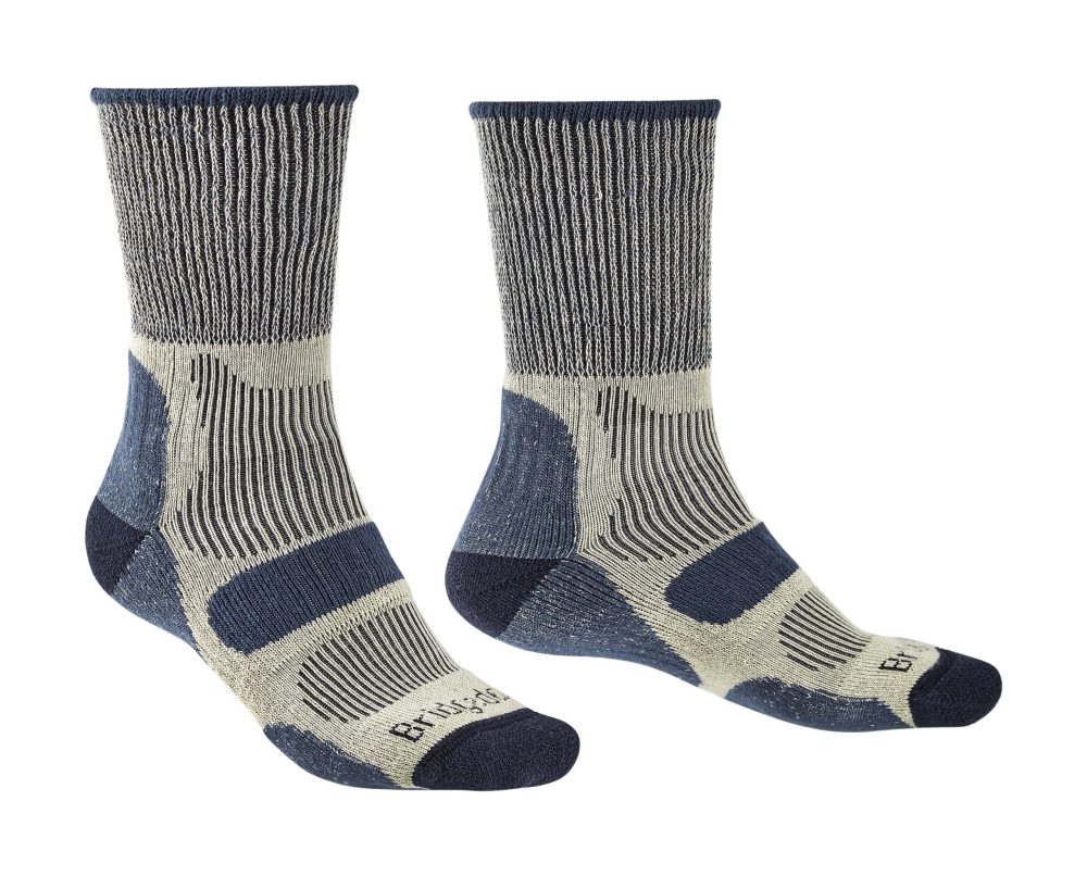 Bridgedale Heren Wandelsokken Lightweight Coolmax Indigo