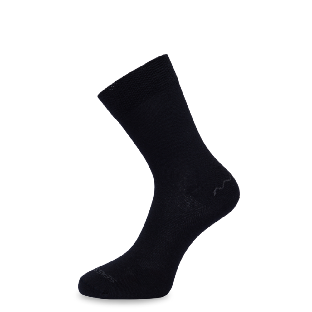 Seas Socks Unisex sokken Sterlet Zwart