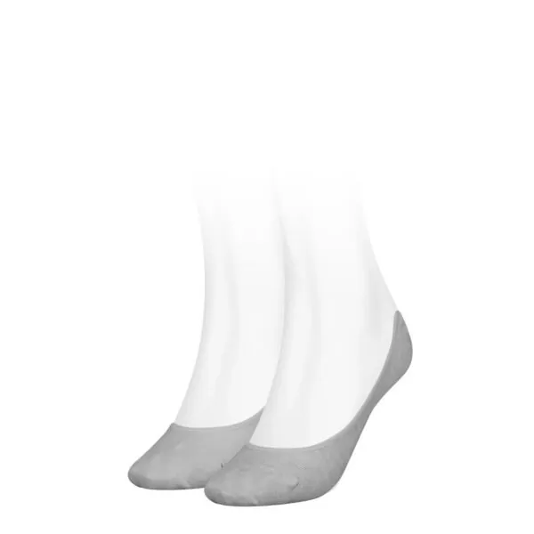PUMA Dames Footies Ballerina Low Cut 2-Pack Grijs