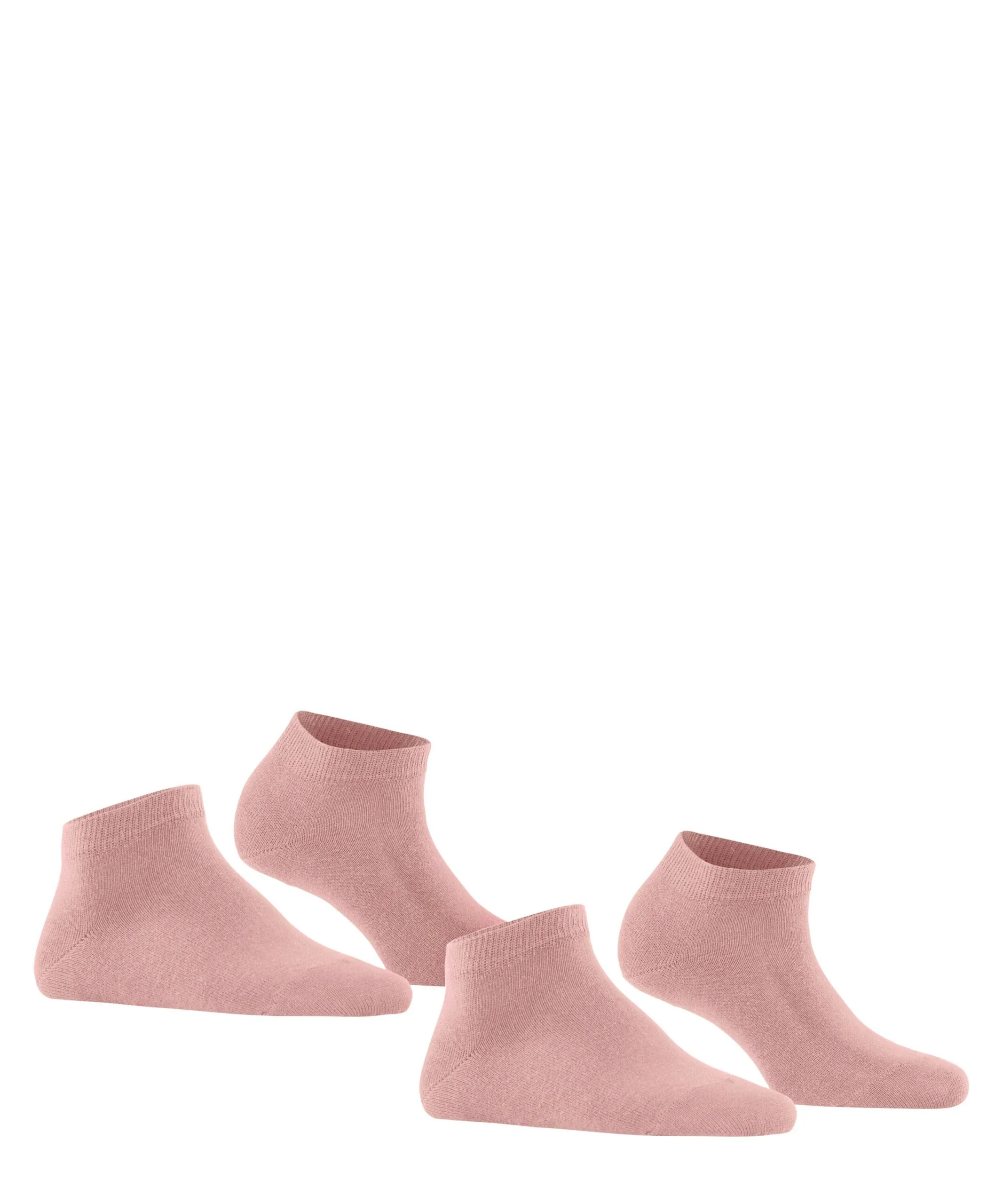 FALKE Dames Sneakersokken Happy 2-Pack Roze - Afbeelding 3