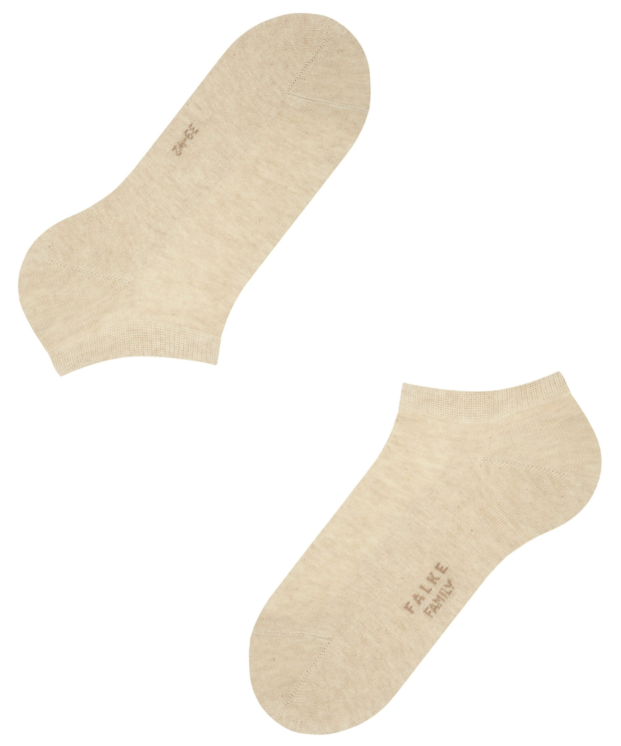 FALKE Heren Sneakersokken Family Sand - Afbeelding 5