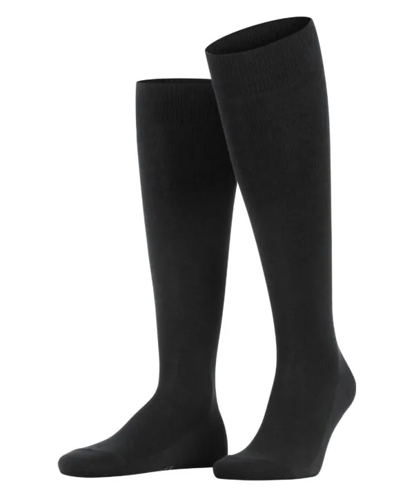 FALKE Heren Kniekous Family Zwart