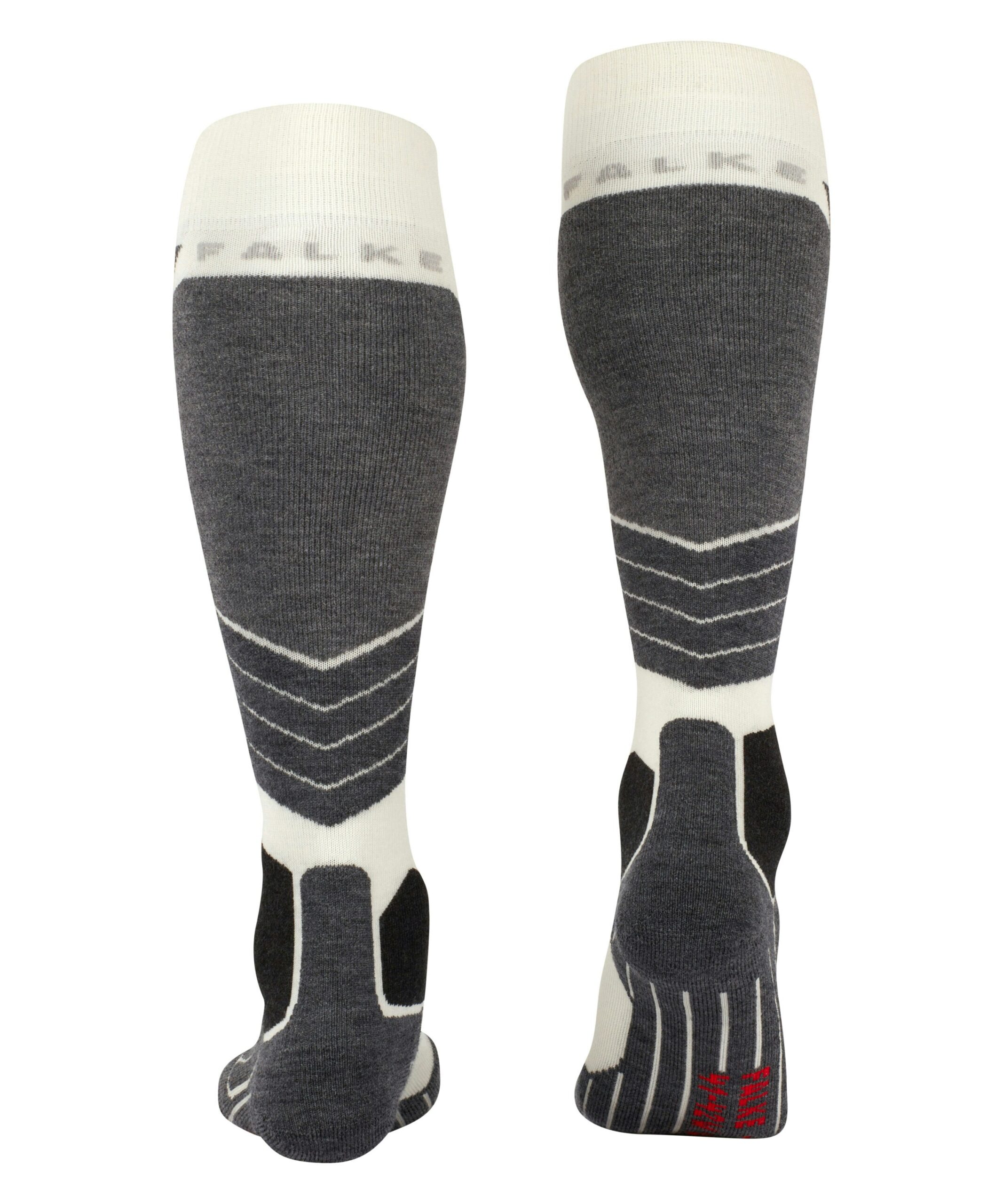 FALKE Dames Skisokken SK2 Wool Wit - Afbeelding 2