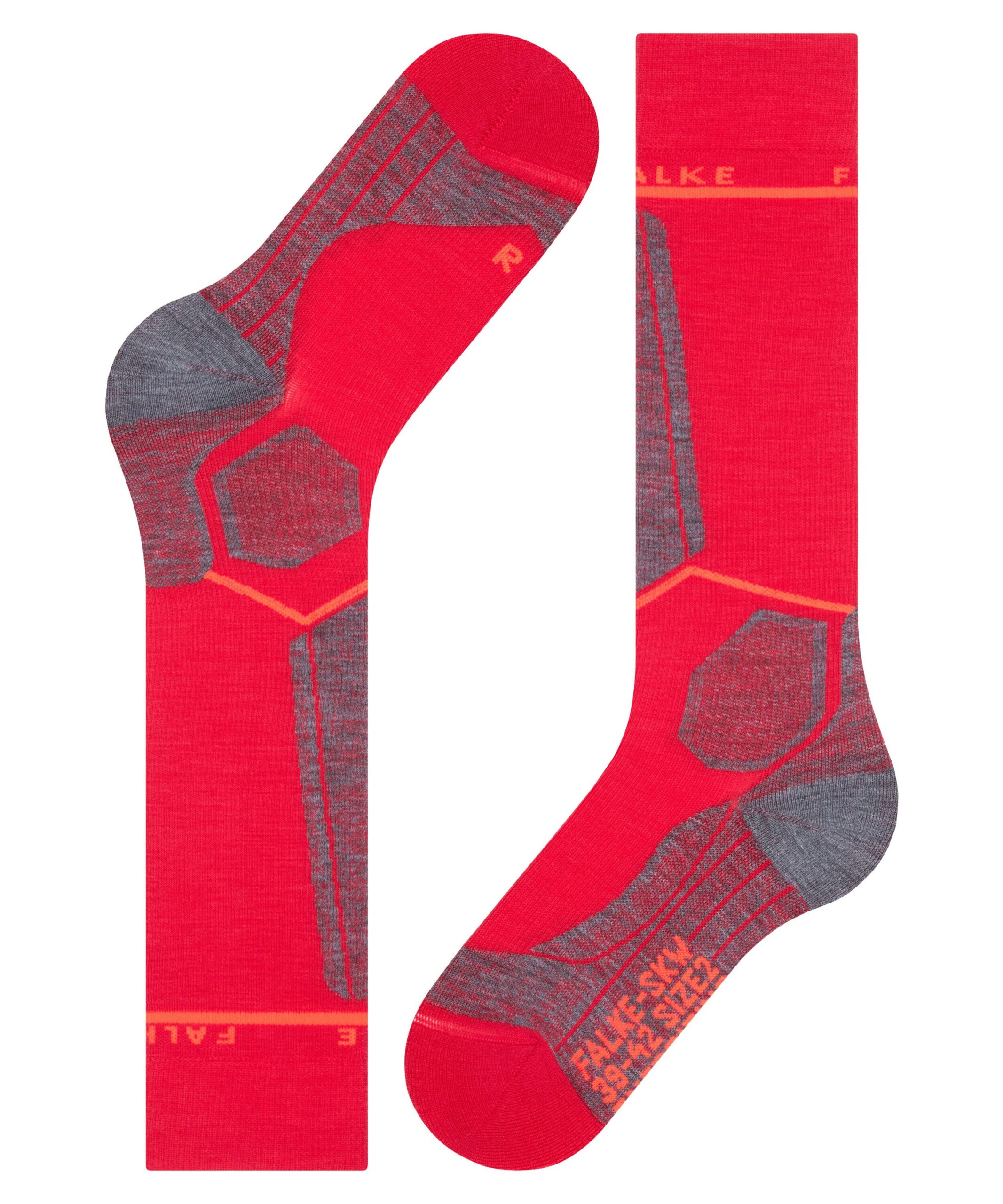 FALKE Dames Skisokken SK Compressie Wol Roze - Afbeelding 6