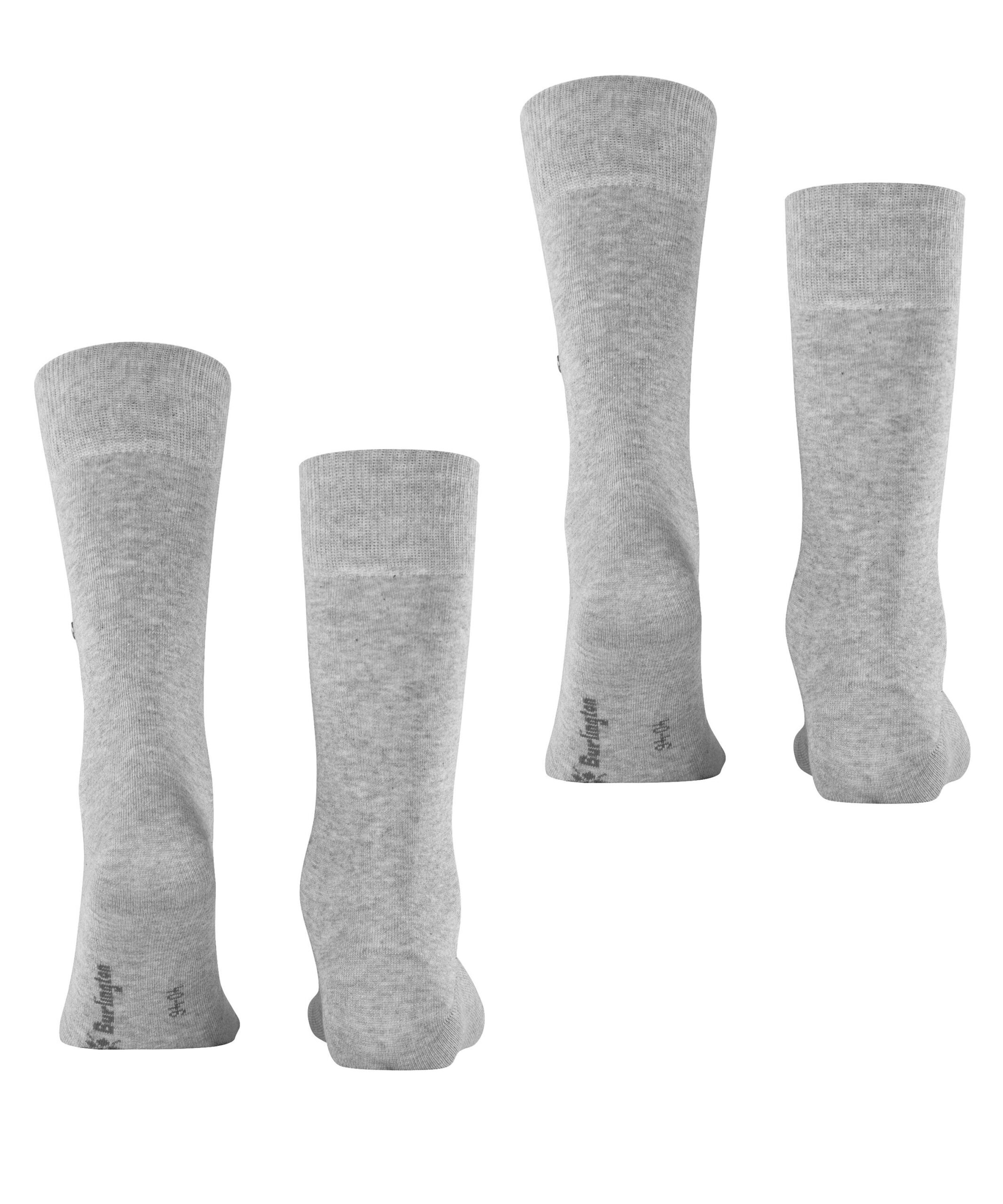 Burlington Herensokken Everyday 2-Pack Grijs - Afbeelding 2