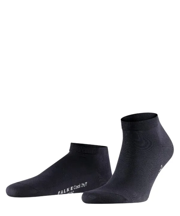 FALKE Heren Sneakersokken Cool 24/7 Dark Navy