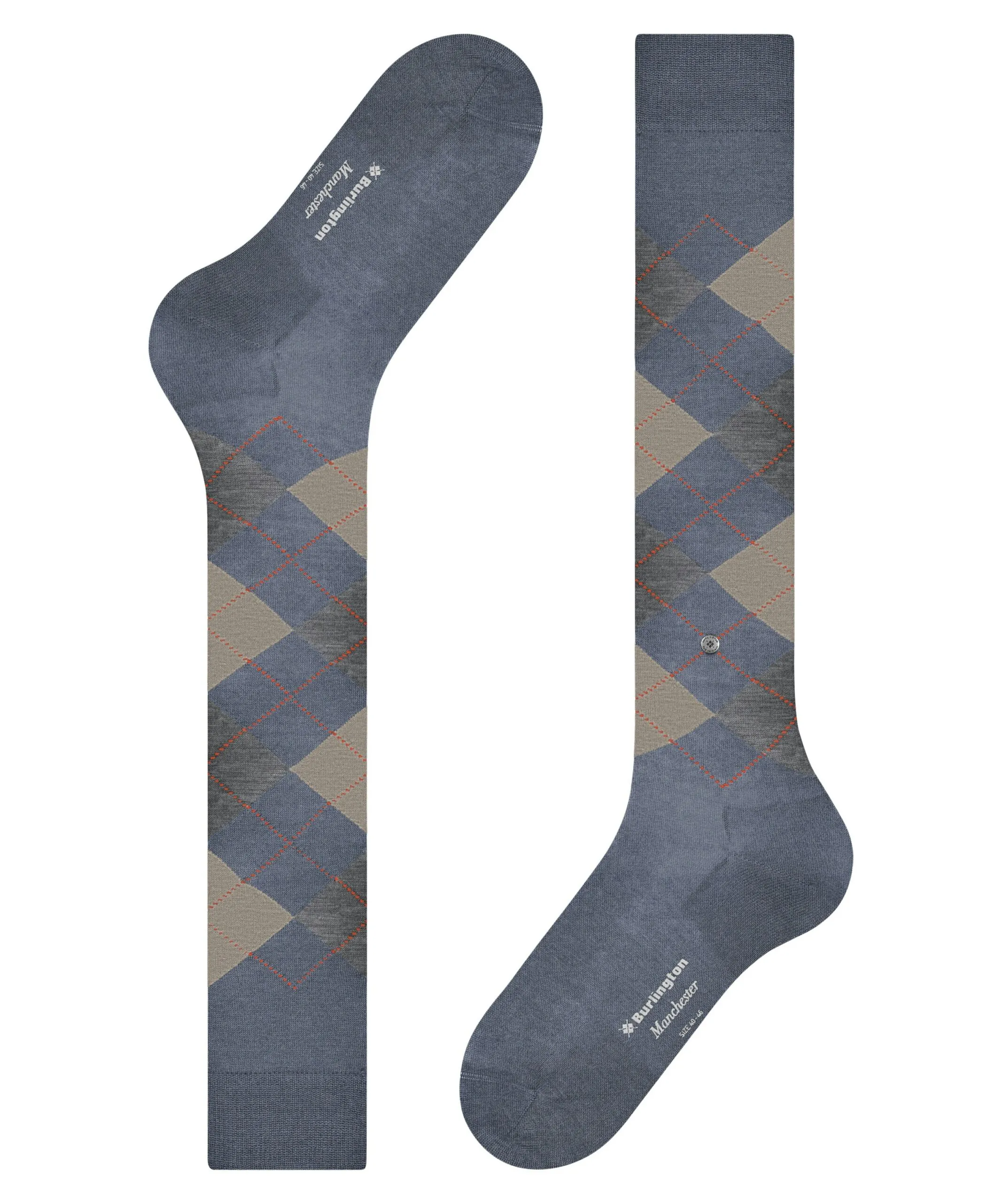 Burlington Heren Kniekous Manchester 6274 - Afbeelding 5