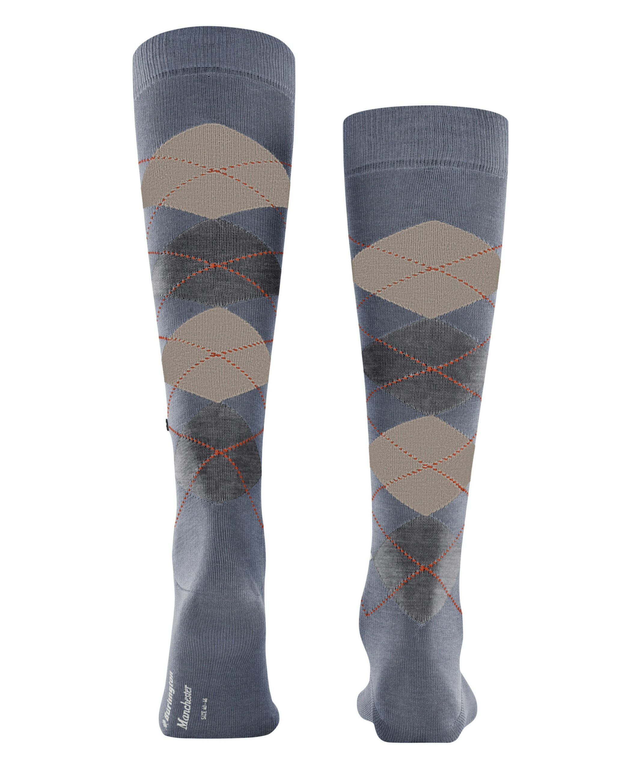 Burlington Heren Kniekous Manchester 6274 - Afbeelding 2