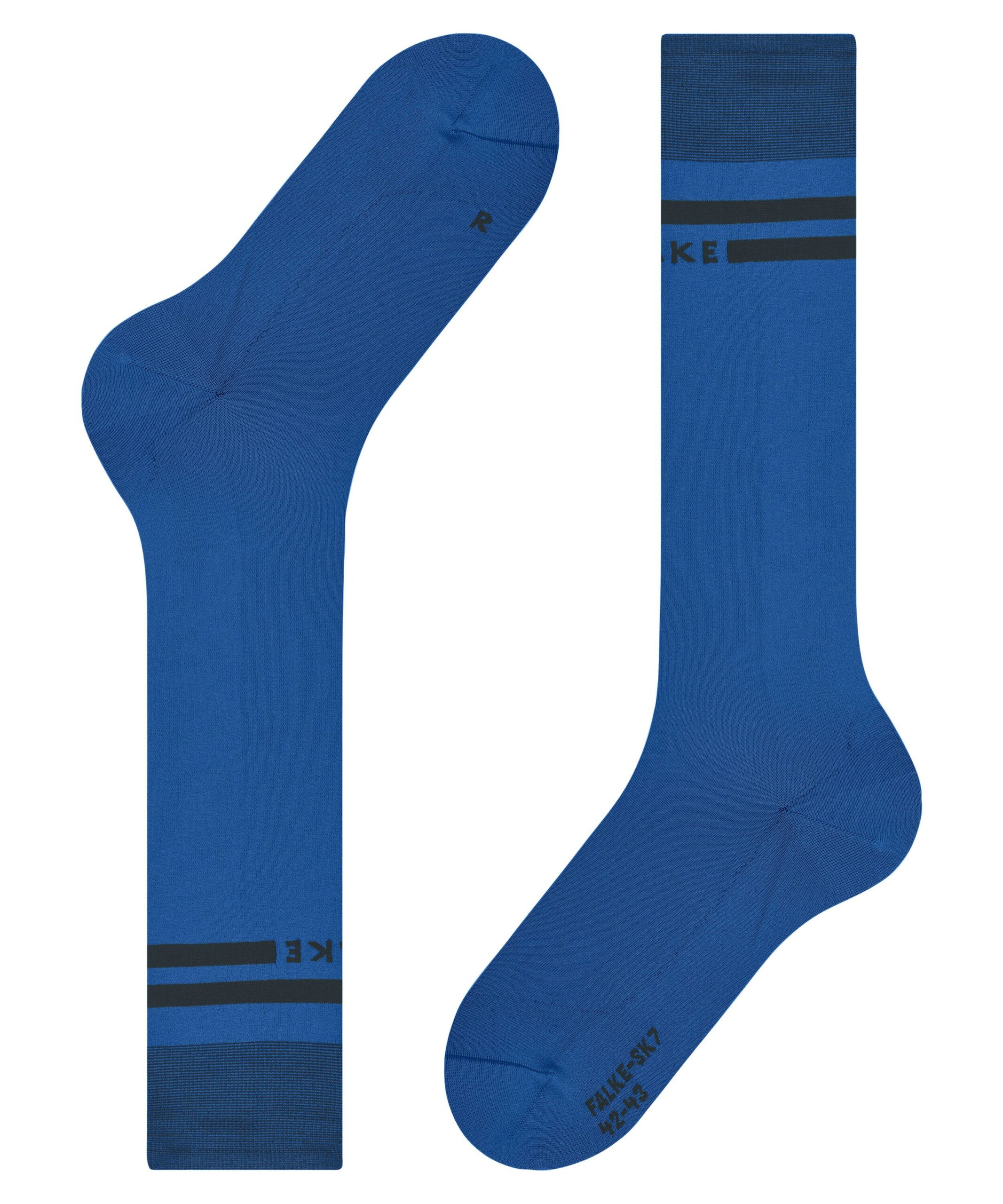 FALKE Heren Skisokken SK7 Blauw - Afbeelding 6