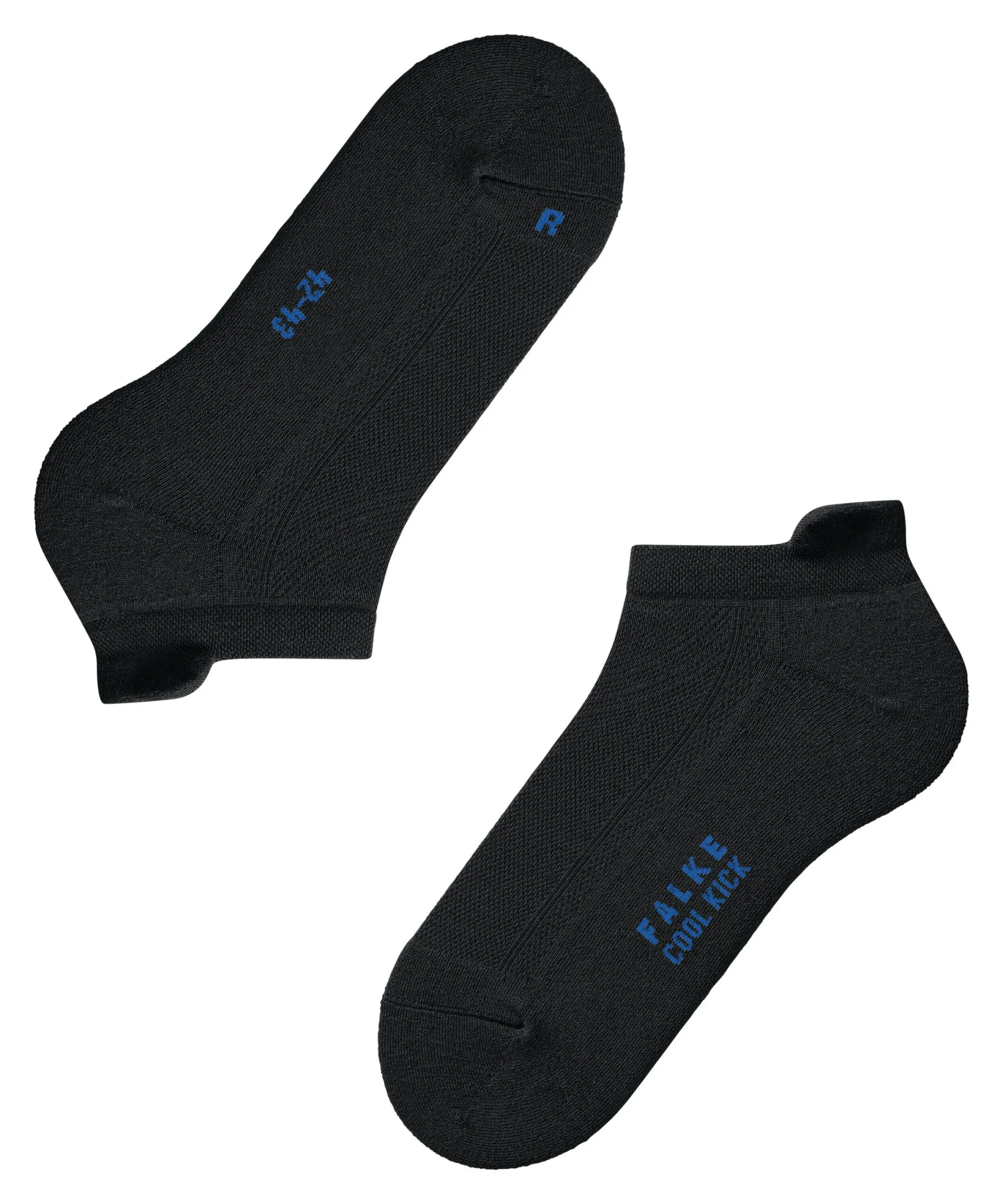 FALKE Unisex Sneakersokken Cool Kick Zwart - Afbeelding 5