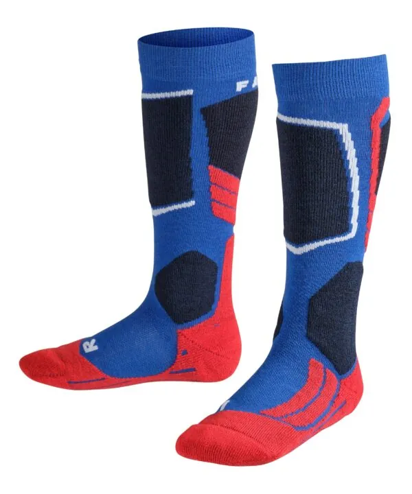 FALKE Kinder Skisokken SK2 Blauw