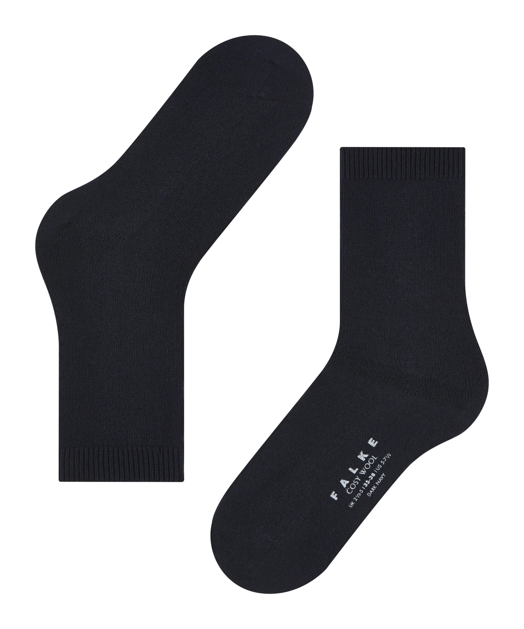 FALKE Damessokken Cosy Wool Dark Navy - Afbeelding 5