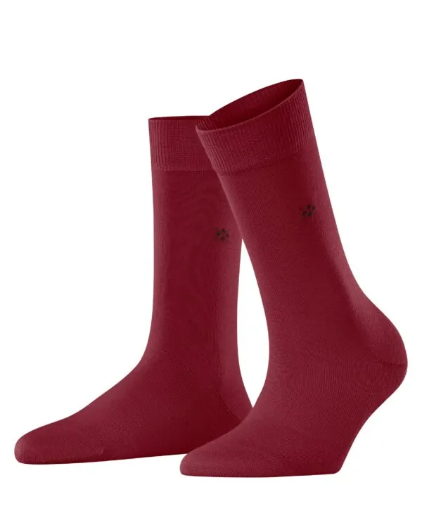 Burlington Damessokken Bloomsburry Rood