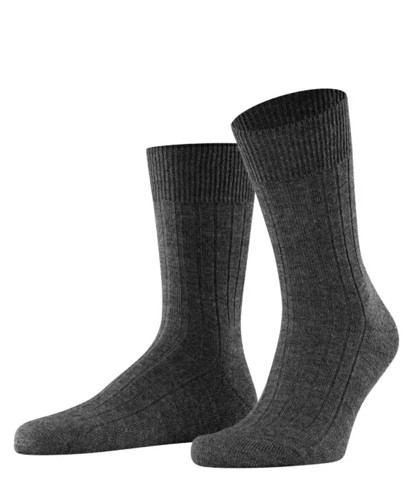 FALKE Herensokken Teppich Im Shuh Dark Grey