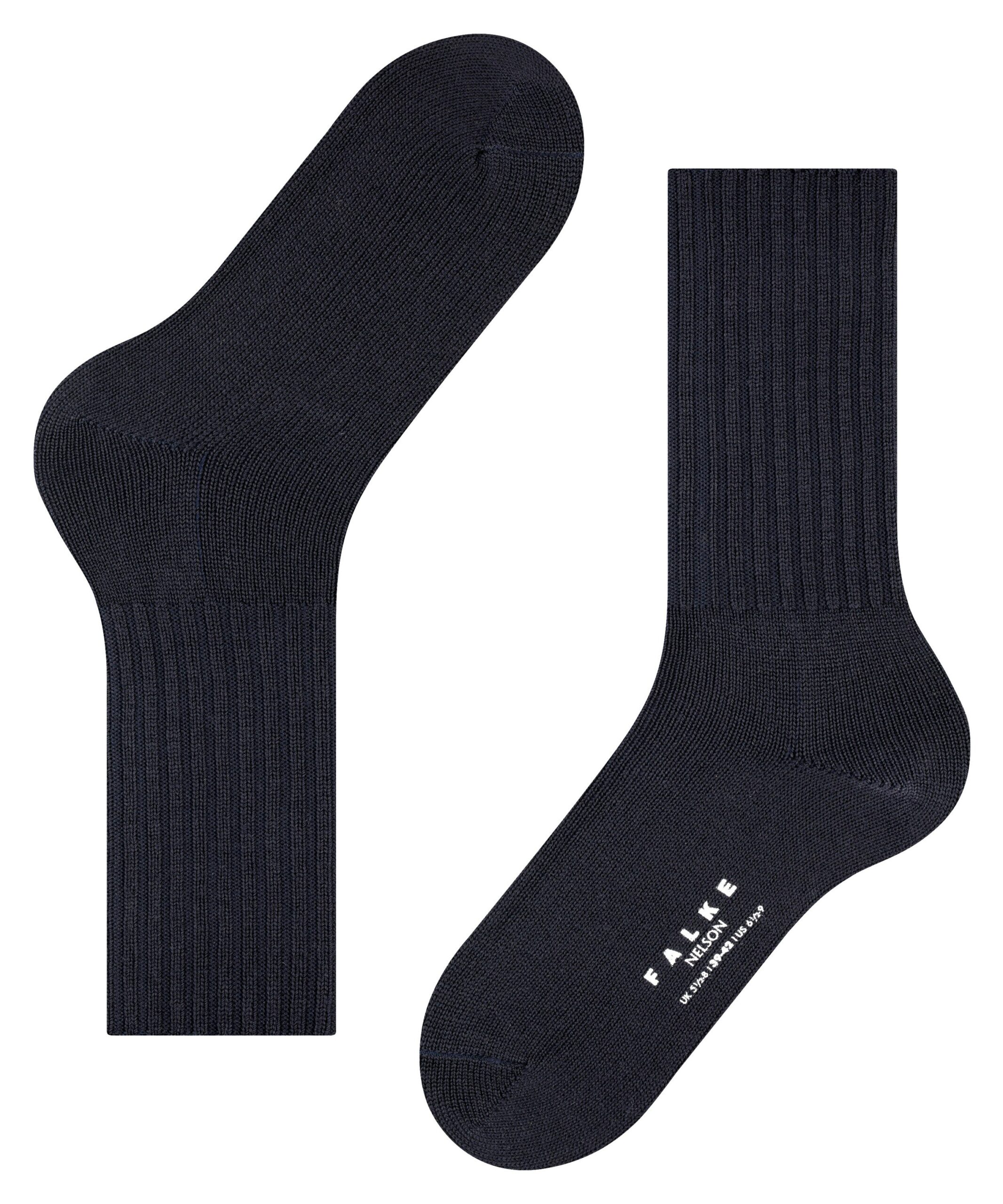 FALKE Herensokken Nelson Dark Navy - Afbeelding 5