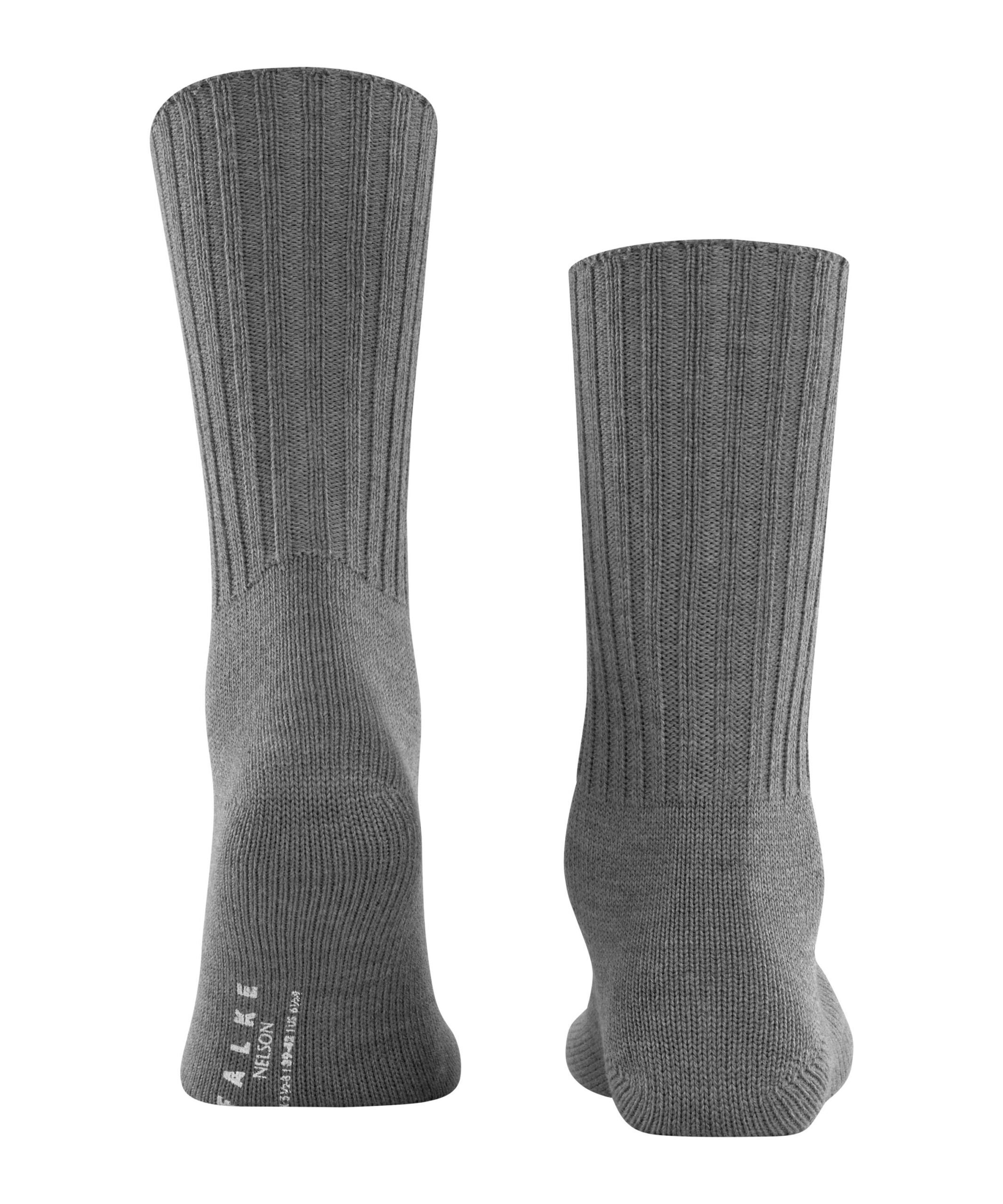 FALKE Herensokken Nelson Dark Grey - Afbeelding 2