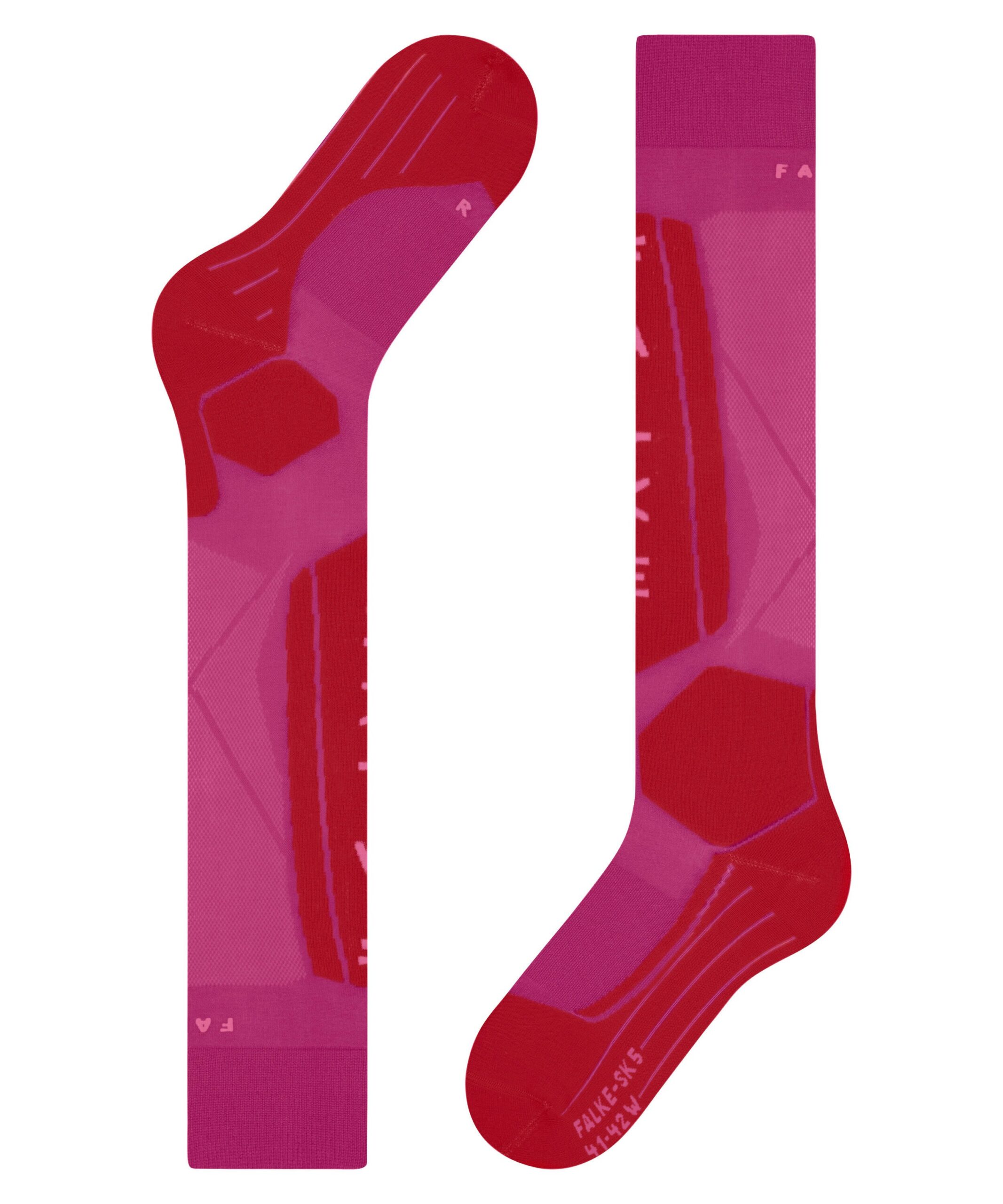 FALKE Dames Skisokken SK5 Roze - Afbeelding 6