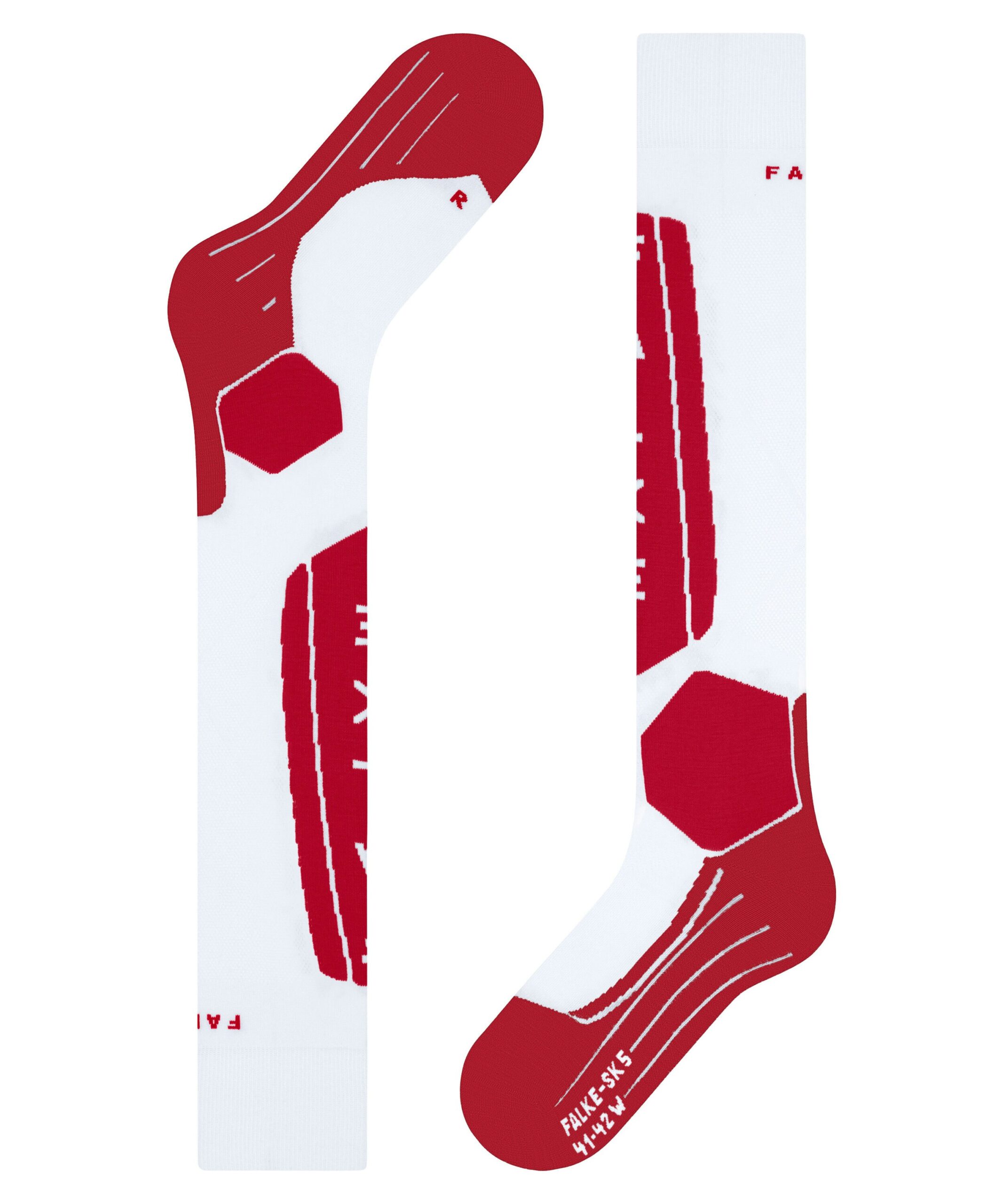 FALKE Dames Skisokken SK5 Wit - Afbeelding 6
