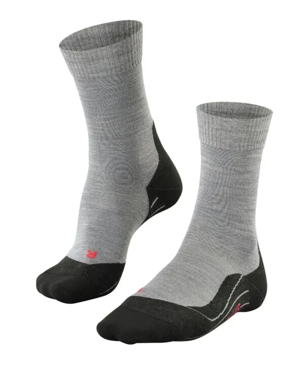 FALKE Dames Wandelsokken TK5 Light Grey