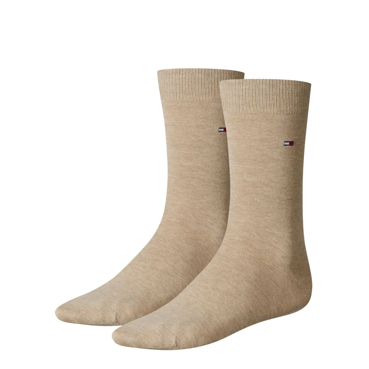 Tommy Hilfiger Herensokken Classic 2-Pack Beige