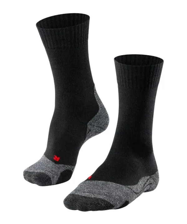 FALKE Dames Wandelsokken TK2 Zwart