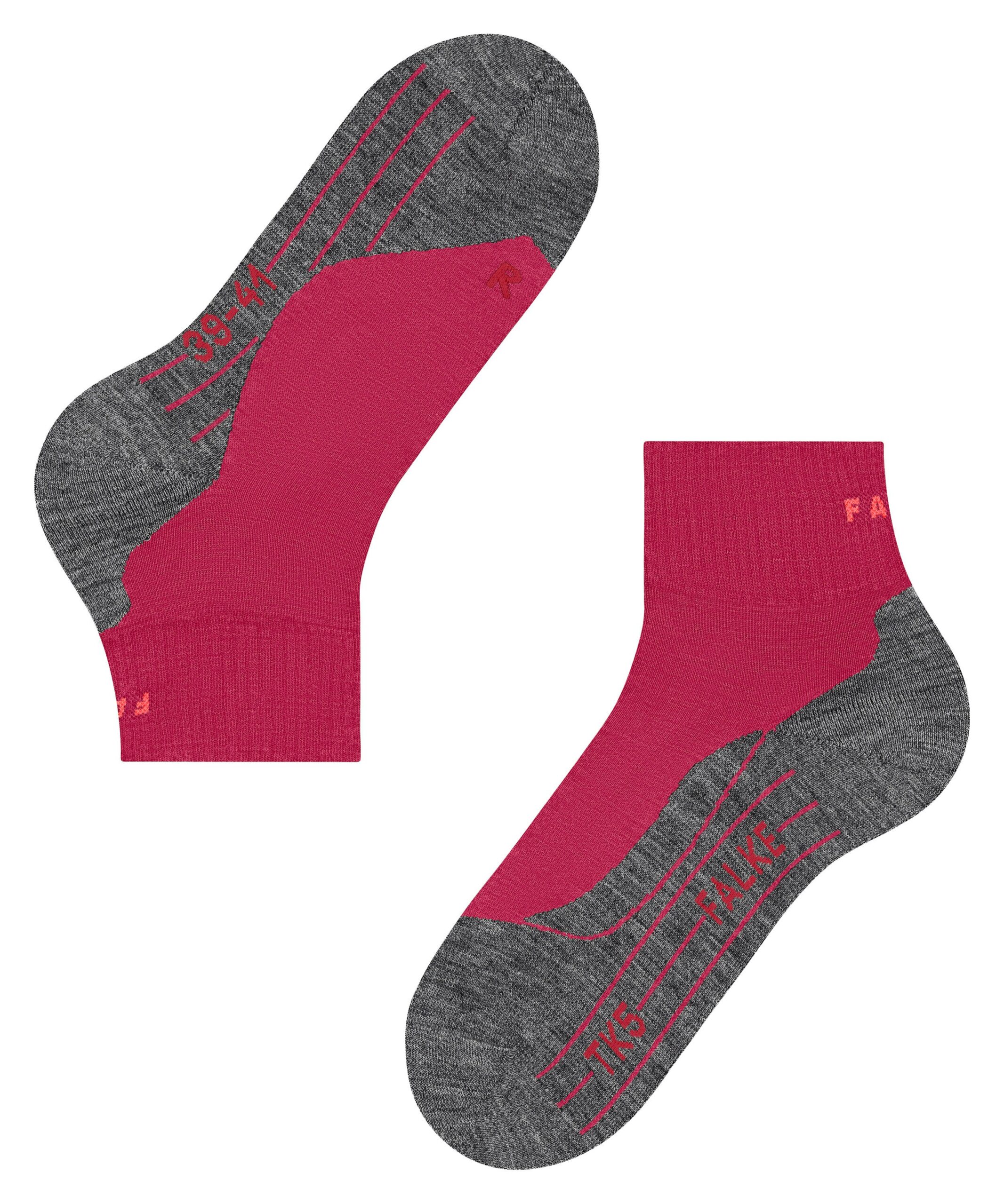 FALKE Dames Wandelsokken TK5 Short Rose - Afbeelding 6
