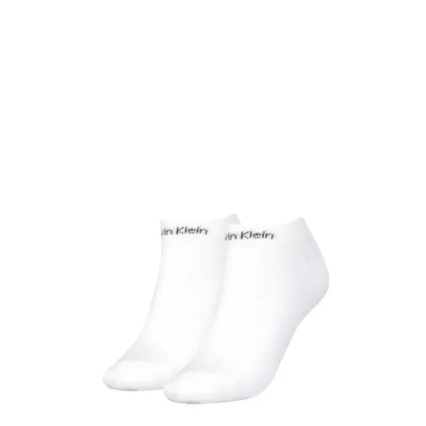 Calvin Klein Dames Sneakersokken Gripper 2-Pack Wit