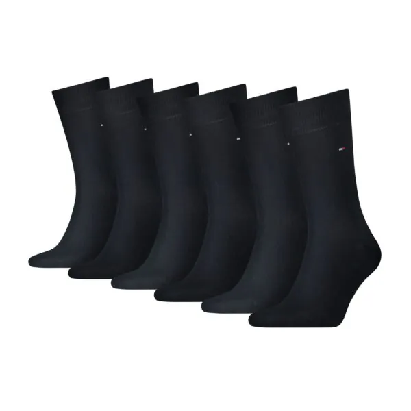 Tommy Hilfiger Herensokken Classic 6-Pack Dark Navy
