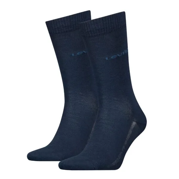Levi’s Herensokken Regular Cut Tencel & Organic Cotton 2-Pack Navy