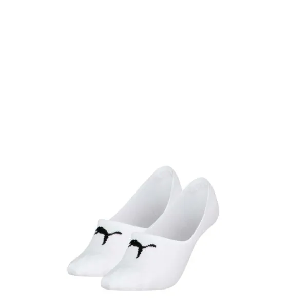 PUMA Dames Footies Cushioned Low Cut 2-Pack Wit