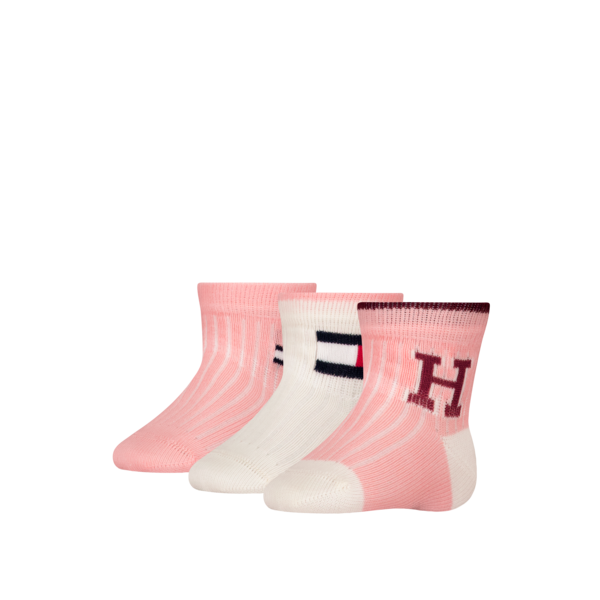 Tommy Hilfiger Giftset Babysokken Classic Soft Pink - Afbeelding 2