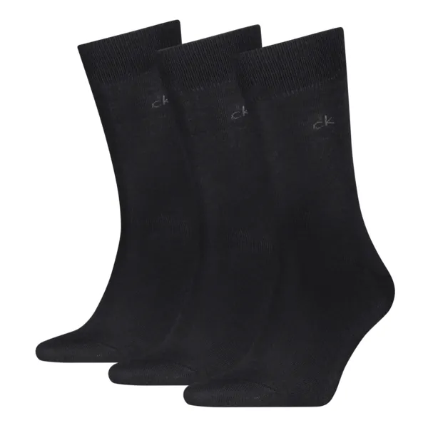 Calvin Klein Herensokken Classic 3-Pack Zwart
