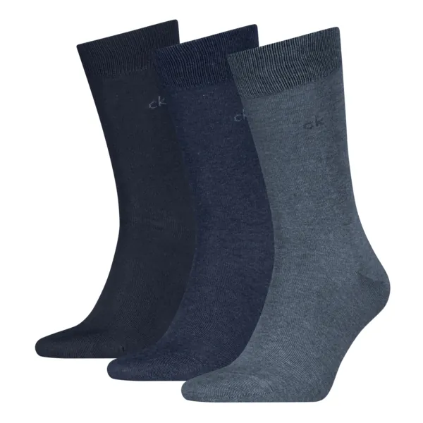 Calvin Klein Herensokken Classic 3-Pack Denim