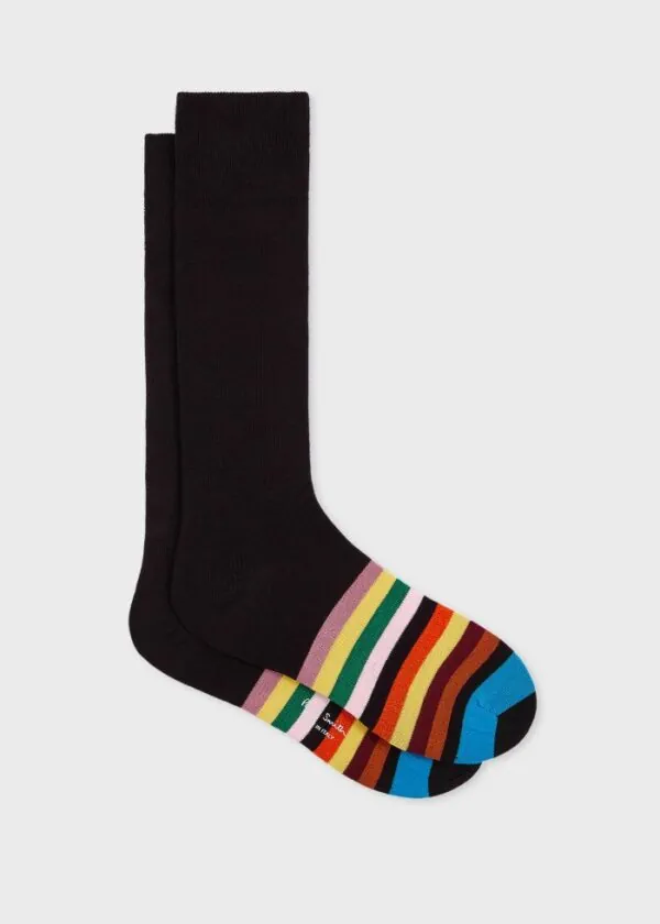 Paul Smith Herensokken Carter Tipping Zwart