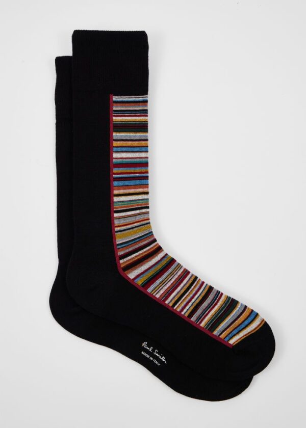 Paul Smith Herensokken Half Signature Zwart