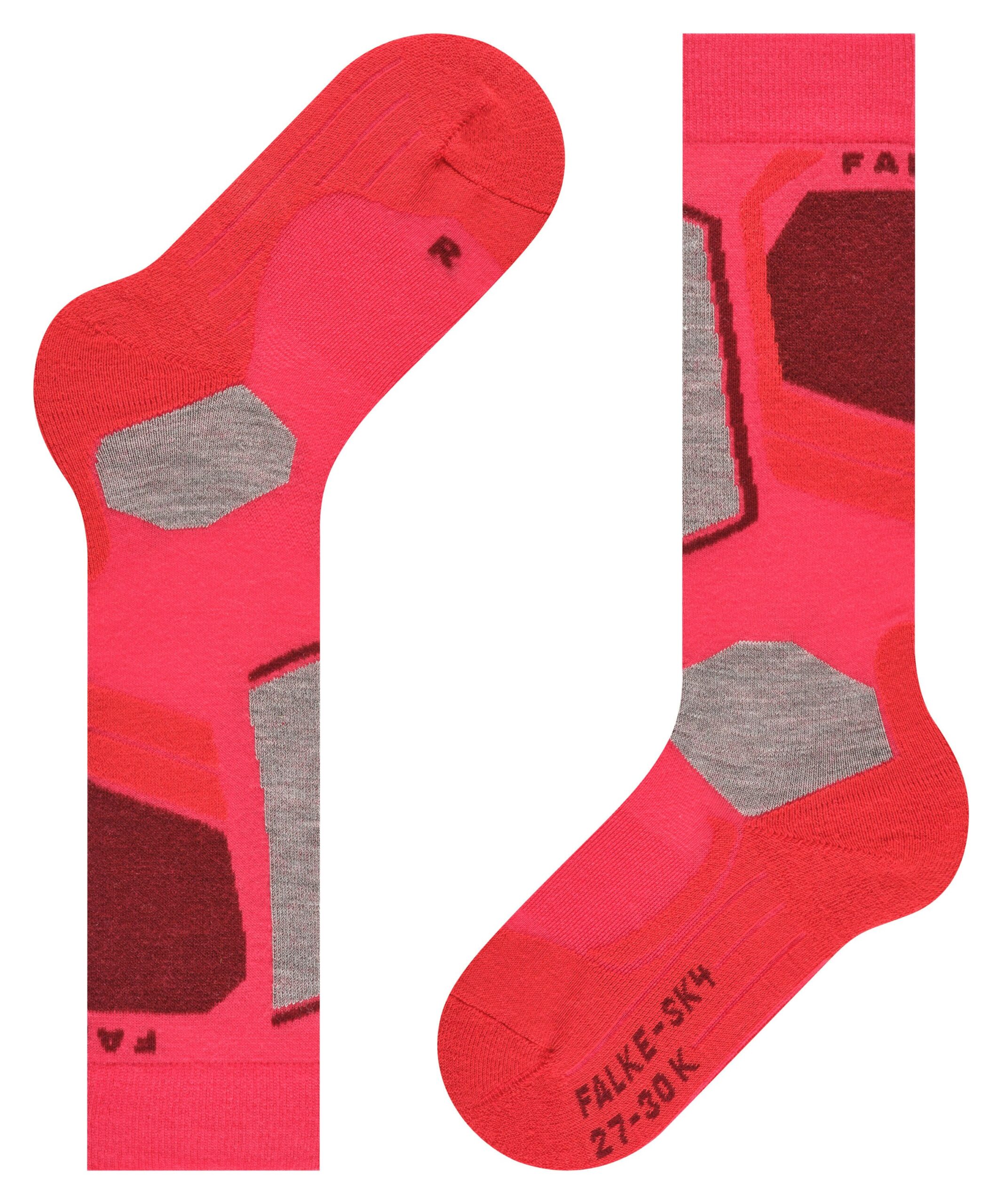 FALKE Kinder Skisokken SK4 Roze - Afbeelding 4