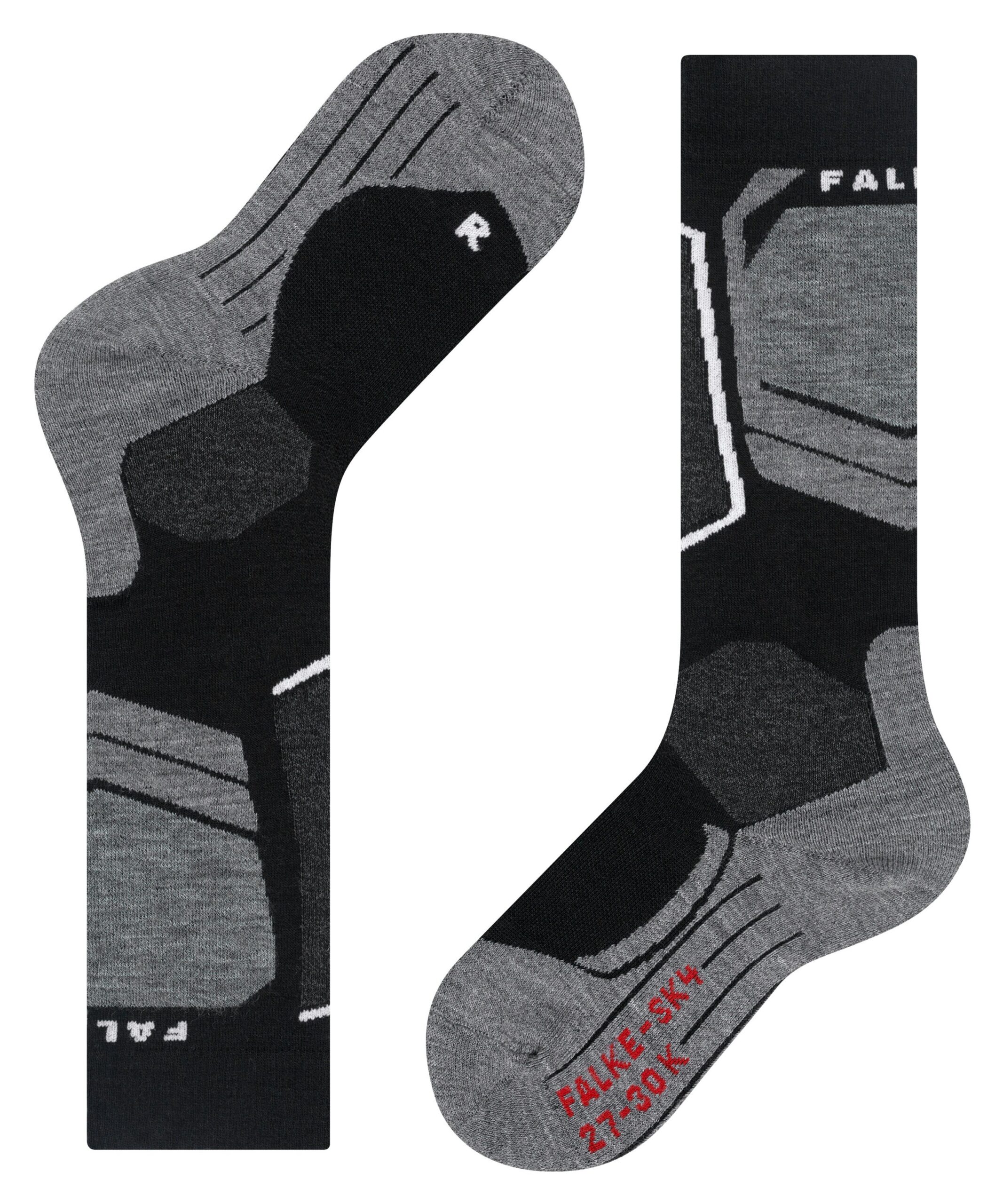FALKE Kinder Skisokken SK4 Zwart - Afbeelding 5