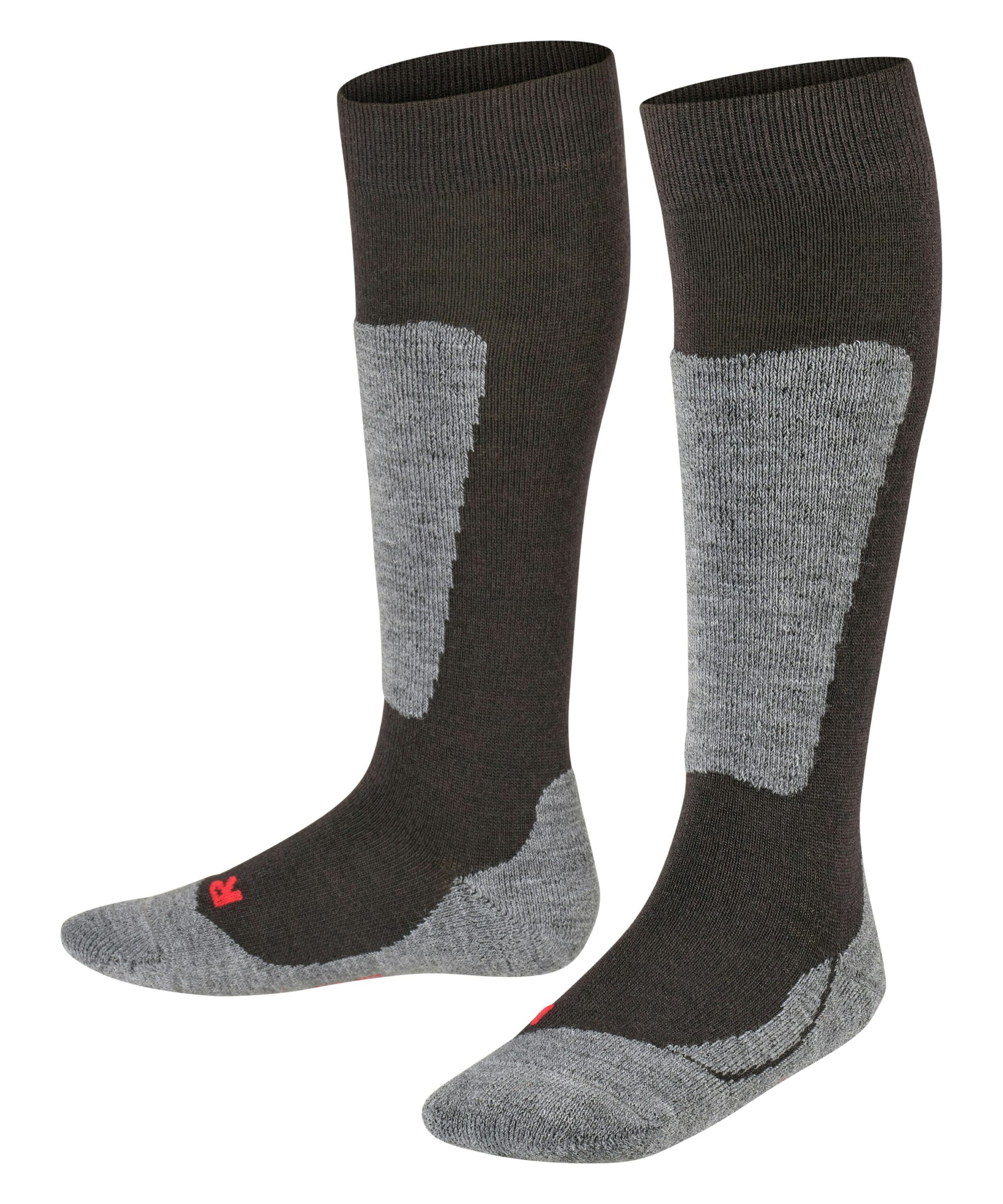 FALKE Kinder Skisokken Active Ski Zwart