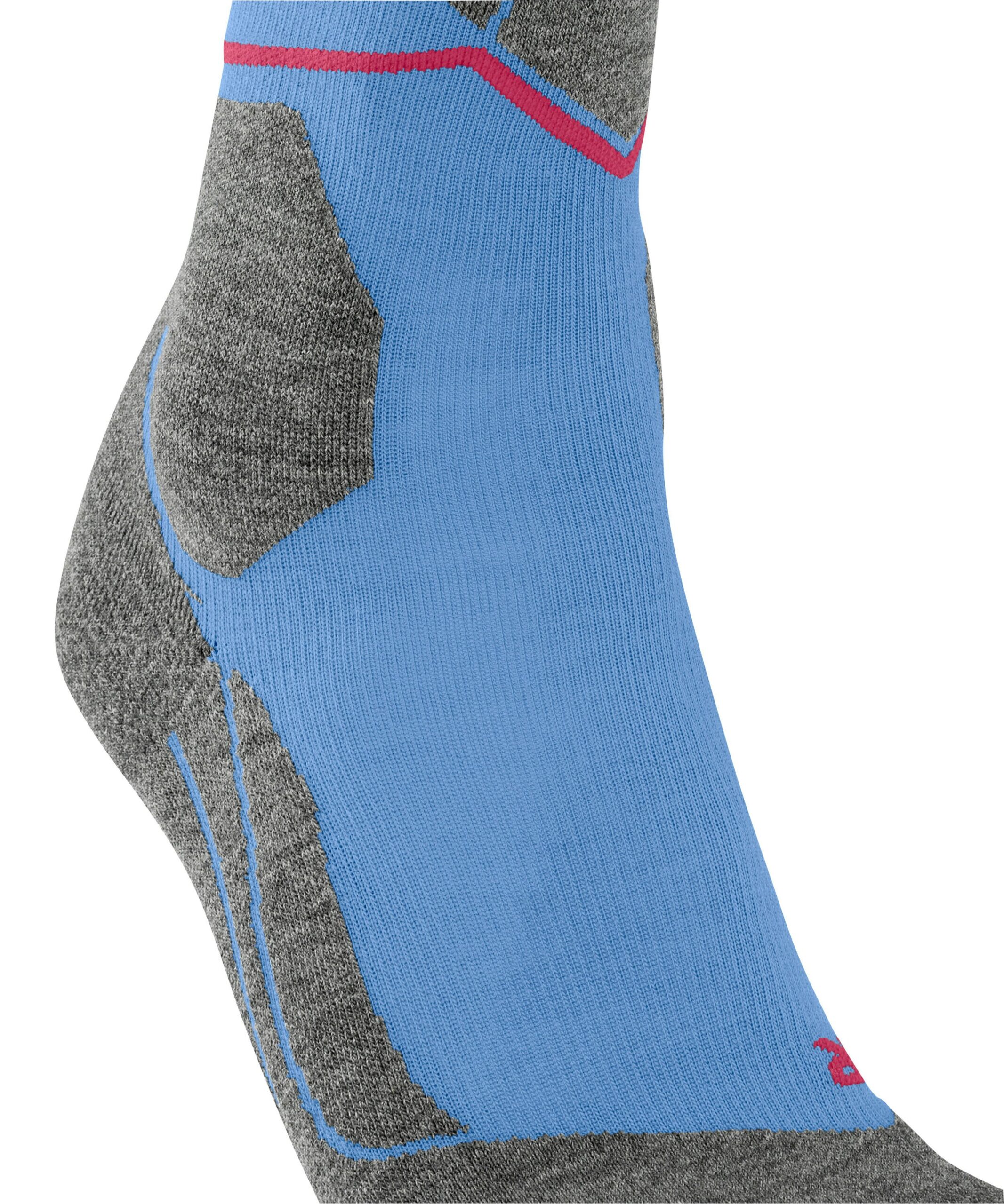 FALKE Dames Skisokken SK4 Compressie Light Wol Blue Note - Afbeelding 4
