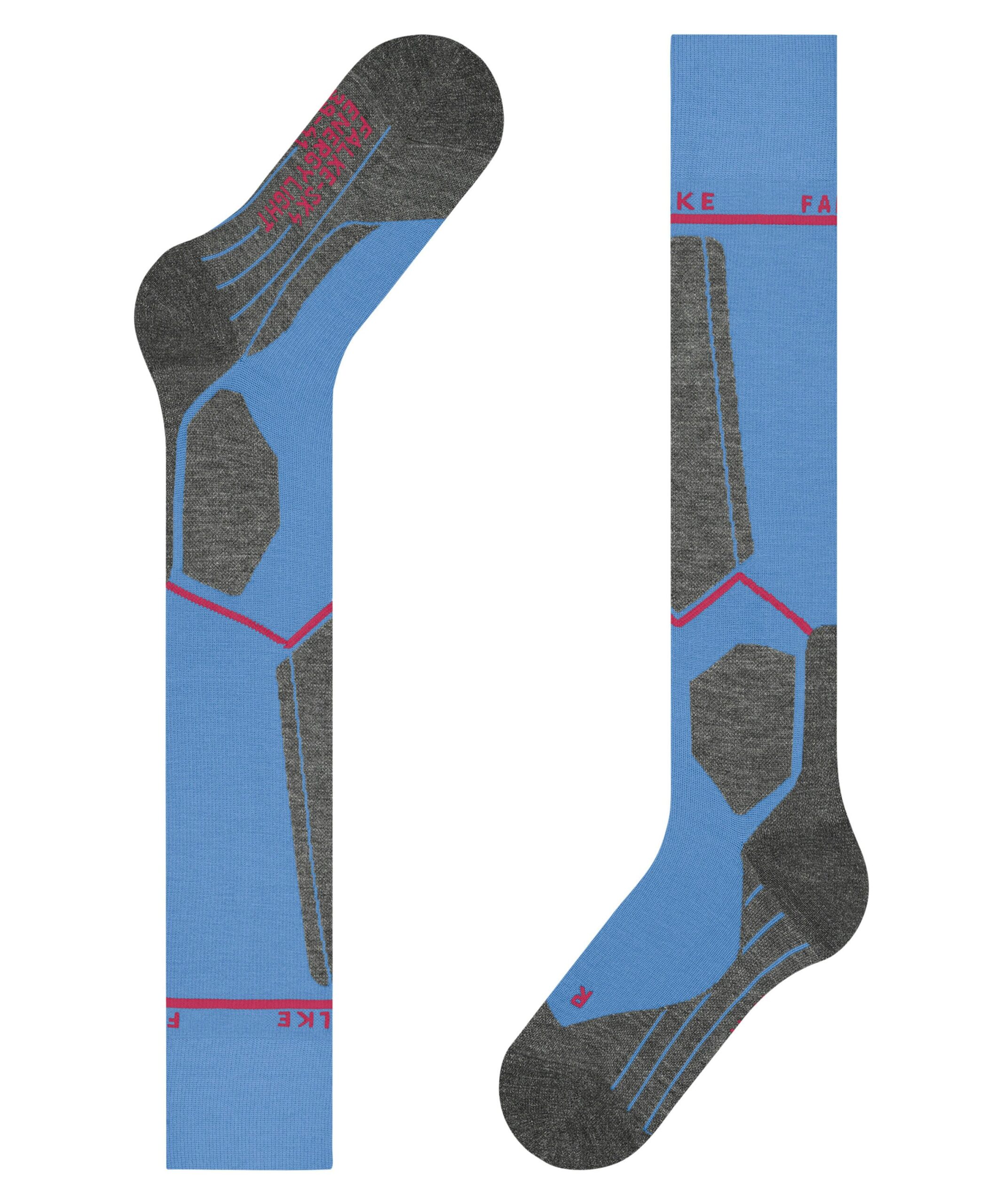 FALKE Dames Skisokken SK4 Compressie Light Wol Blue Note - Afbeelding 6