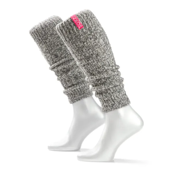 SOXS Dames Beenwarmers Bubble Gum Grijs