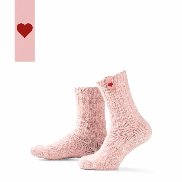SOXS Damessokken Sweetheart Medium Roze