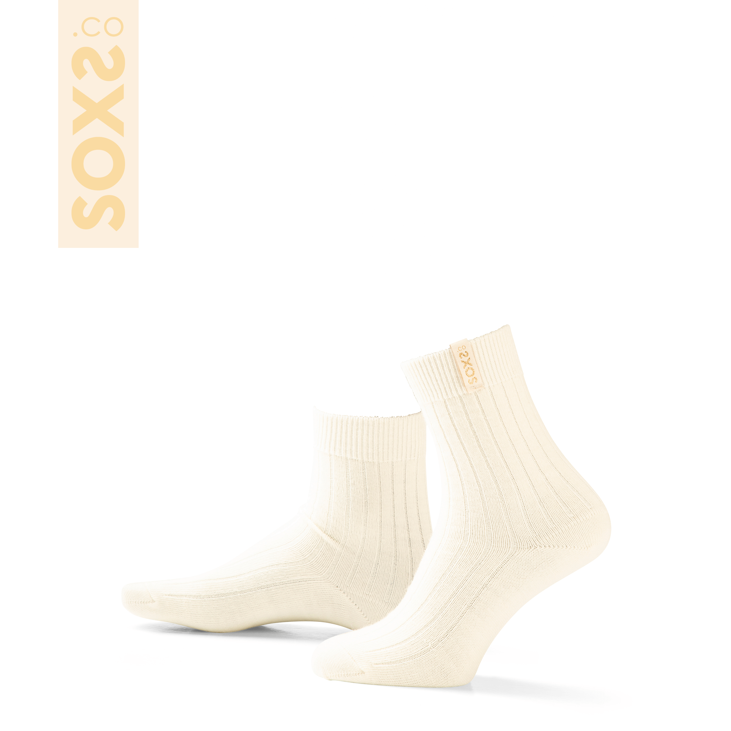 SOXS Damessokken Fine Wool Marshmellow