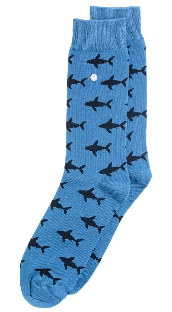 Alfredo Gonzales Sokken The Birds Blauw