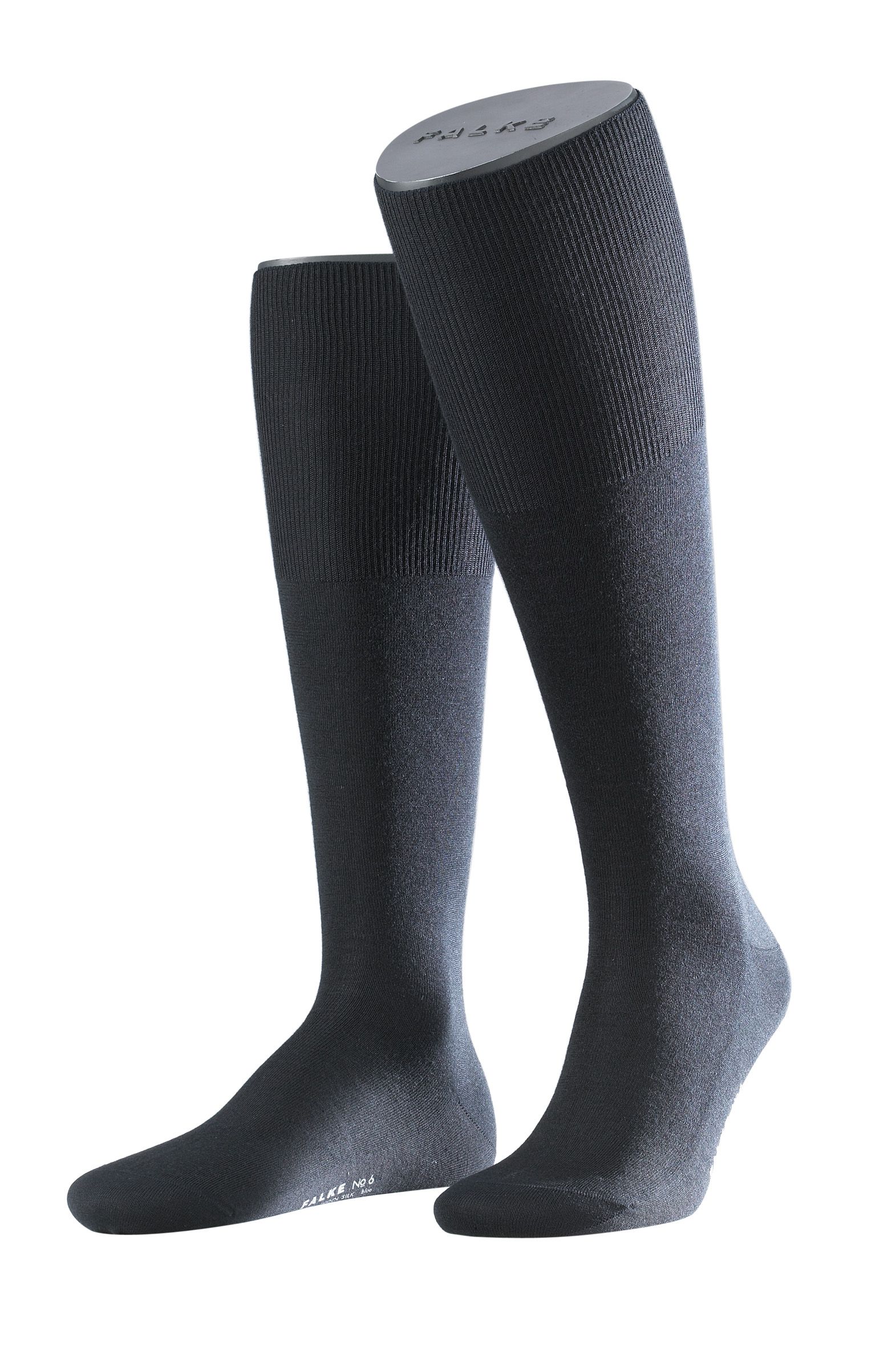 FALKE Heren Kniekous No.6 Kh Dark Navy