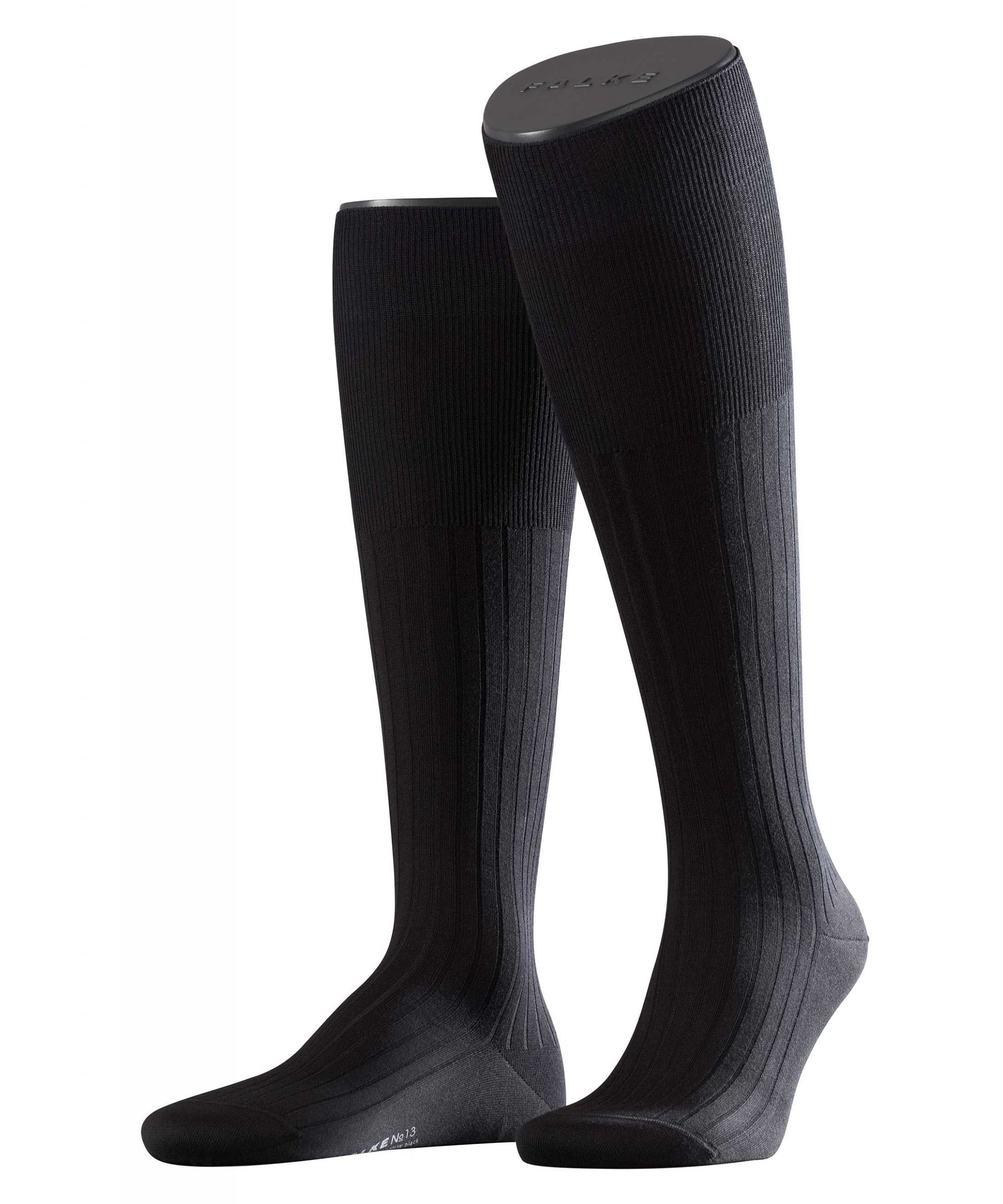 FALKE Heren Kniekous No.13 Kh Zwart