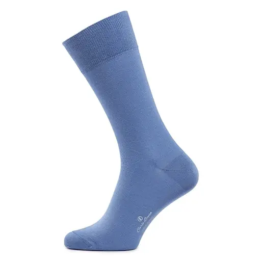 Carlo Lanza Herensokken Katoen Light Blue