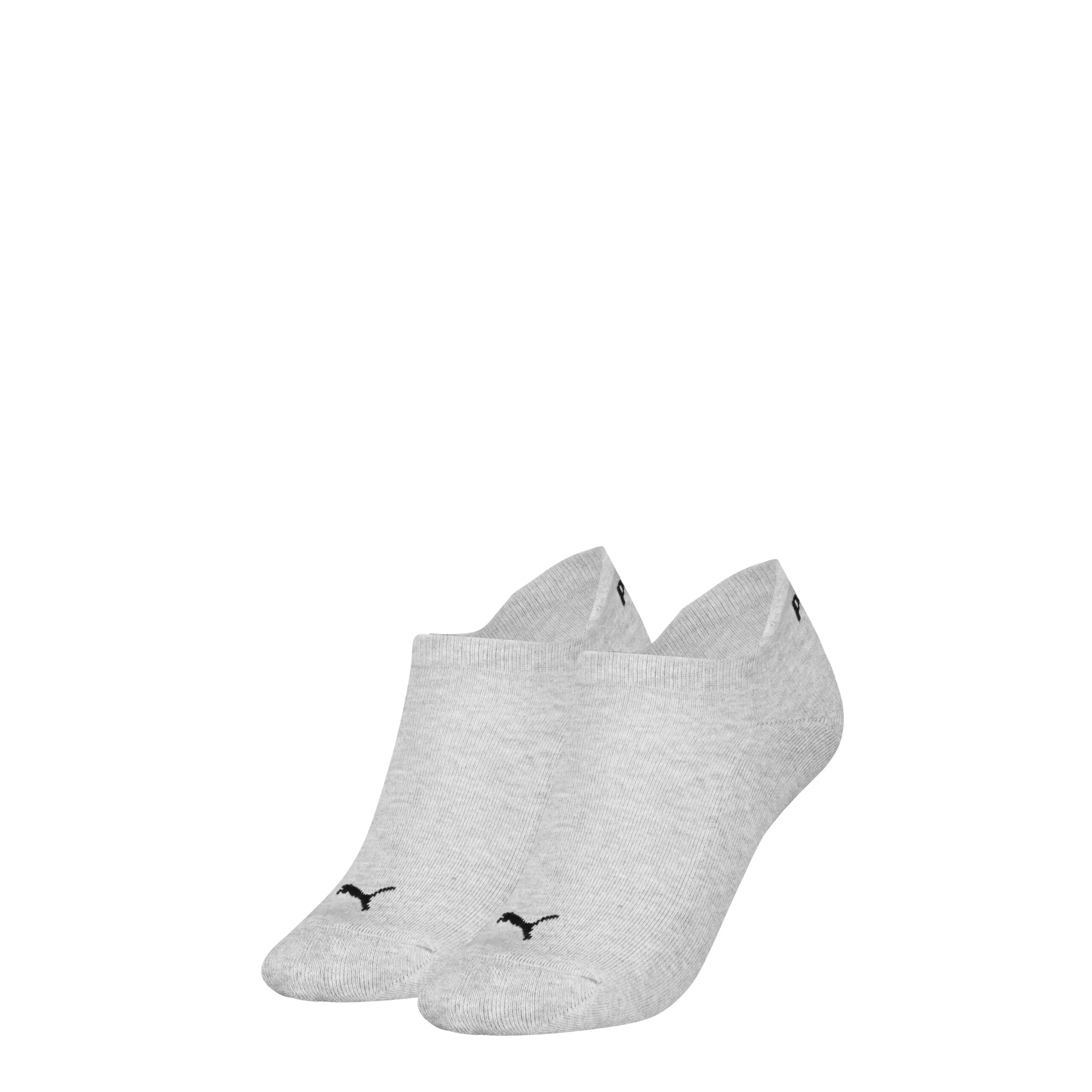 PUMA Dames Cushioned Sneakersokken 2-Pack Grijs