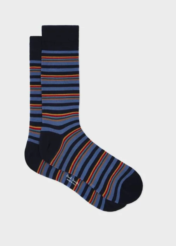 Paul Smith Herensokken Nolan Artist Blauw