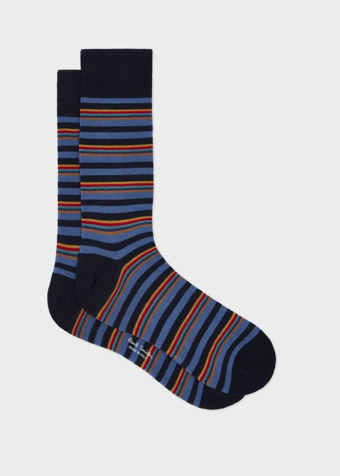Paul Smith Herensokken Nolan Artist Blauw